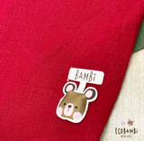  Áo linen cổ tròn phối nút vai unisex 