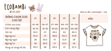  Áo thun tay ngắn viền bèo bé gái ECOBAMBI -  BB-23AOBG009 - 8935334001015 