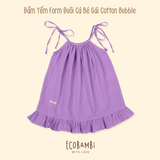  Đầm bé gái Alice cotton bubble 