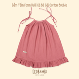  Đầm bé gái Alice cotton bubble 