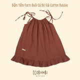  Đầm bé gái Alice cotton bubble 