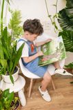  Jumpsuit shorts linen bé trai 