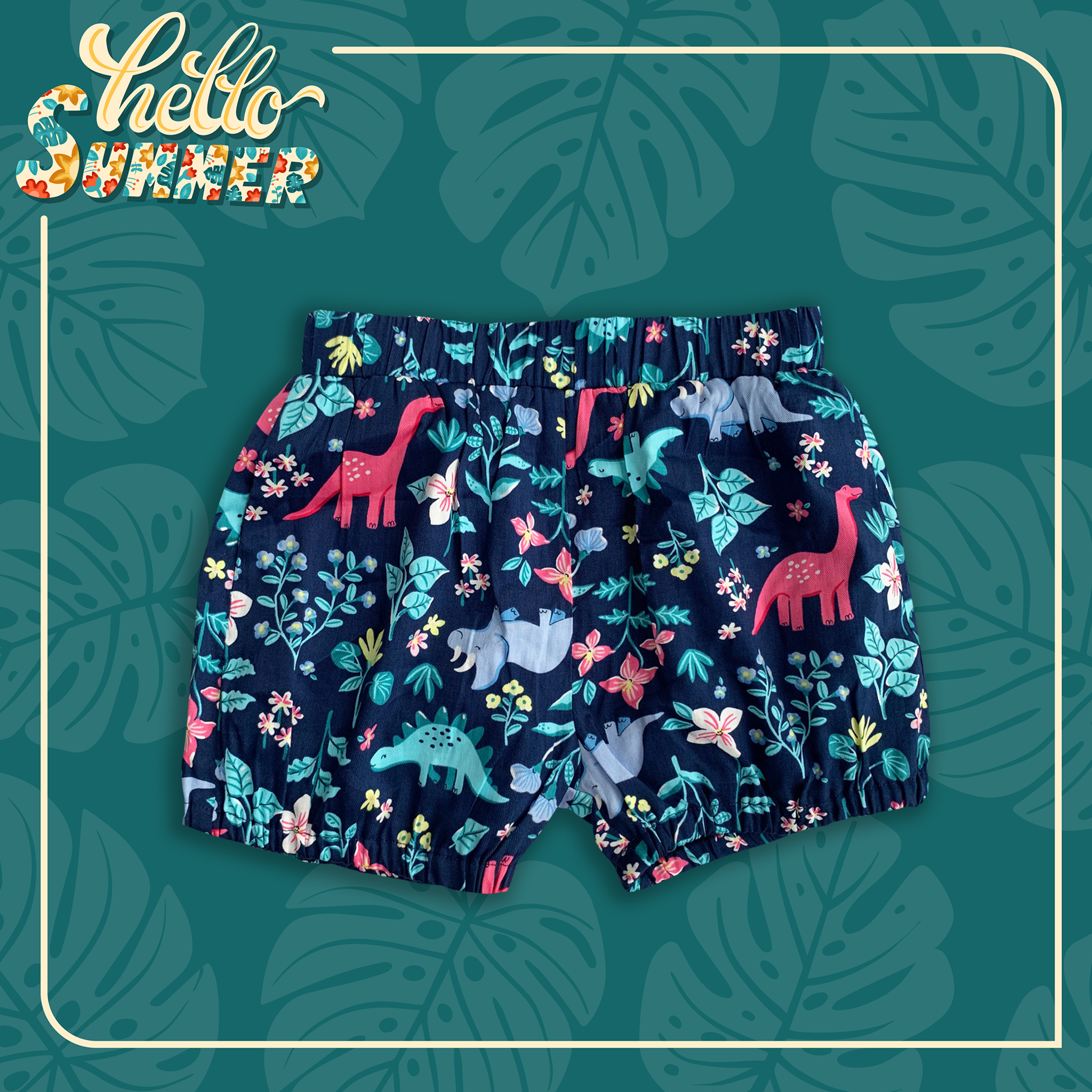  Set áo dây - quần bí bé gái cotton hoạ tiết 