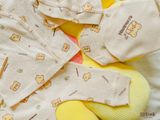  NEWBORN - Combo bộ thun cotton CÀI CHÉO, DÀI TAY và NÓN dành cho trẻ sơ sinh, kiểu dệt Jacquard in hoạ tiết Ecobambi 