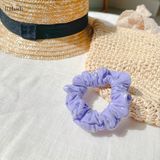  Scrunchies cotton in hoạ tiết - bản nhỏ 