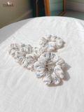 Scrunchies cotton in hoạ tiết - bản nhỏ 