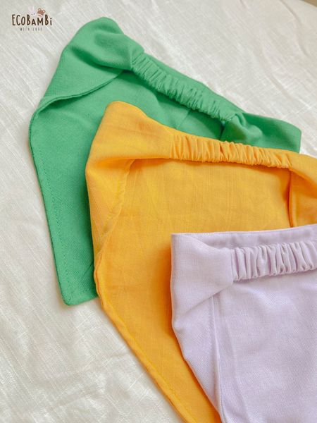  Khăn Bandana đội đầu, băng đô tóc cho bé, phụ kiện điểm nhấn set trang phục cho bé yêu - Ecobambi 