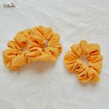  Scrunchies cotton in hoạ tiết - bản nhỏ 