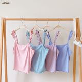  Bộ 2 dây cánh tiên cho nữ mặc nhà cao cấp, chất vải thun rib cotton co giãn và đàn hồi tốt Innies - IN-23BONU010 - 8935334001084 