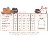  Đầm cotton muslin hoa cỏ mùa xuân dáng tay phồng - BB-23DAMBG002 - 8935334000148 