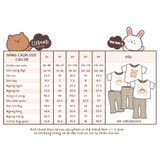  Bộ thun cotton tay ngắn, quần lỡ ống loe caro cho bé gái - BB-23BOBG004 - 8935334001213 