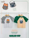  Bộ thun raglan tay ngắn phối màu bé trai ECOBAMBI - BB-23BOBT032 - 8935334001404 - Restock 