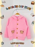  Áo khoác Unisex có nón chất vải thun dày dặn cho bé yêu BB-23AK011 - ECOBAMBI - 8935334001060 