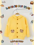 Áo khoác Unisex có nón chất vải thun dày dặn cho bé yêu BB-23AK011 - ECOBAMBI - 8935334001060 