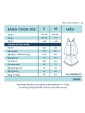  Bộ cotton muslin sát nách nút cài giữa - quần shorts bèo Nữ Innies IN-23BONU001 - 8935334000926 