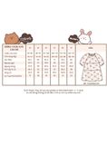  Đầm cotton muslin phối 3 tầng dáng xoè tay phồng đáng yêu cho bé gái BB-23DAMBG016 - ECOBAMBI - 8935334001046 - Restock 