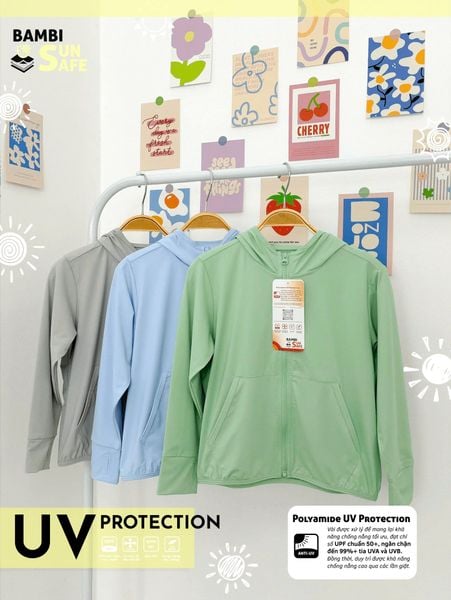  Áo khoác chống nắng bé trai ECOBAMBI - 8935334001534 