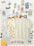  Bộ thun tay ngắn - quần lỡ in họa tiết bé trai ECOBAMBI - BB-24BOBT004 - Restock 