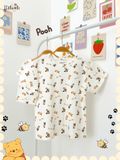  Bộ thun tay ngắn - quần lỡ in họa tiết bé trai ECOBAMBI - BB-24BOBT004 - Restock 