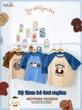  Bộ thun raglan tay ngắn phối màu bé trai ECOBAMBI - BB-23BOBT032 - 8935334001404 - Restock 