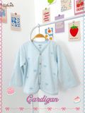  Cardigan thêu nơ dễ thương cho bé gái ECOBAMBI - BB-23AKBG046 - 8935334001862 