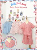  Pyjama Hè cotton thô caro nơ bé gái - 8935334001855 