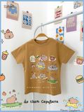  Áo thun cotton in Capybara cho bé ECOBAMBI 