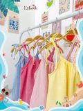  Đầm yếm muslin linen bé gái ECOBAMBI - 8935334000209 