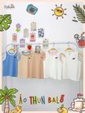  Áo thun ba lỗ thêu họa tiết mùa hè unisex ECOBAMBI - 8935334001992 
