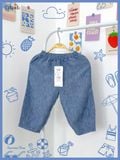  Quần baggy unisex muslin linen cho bé ECOBAMBI - 8935334001985 