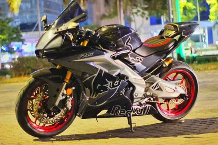 Yamaha R15v3 độ đầu R6 ngựa hoang đơn giản mà đẹp  CHAYXEVN