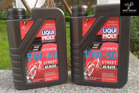  Nhớt Mô Tô Cao Cấp Liqui Moly 10W-40 4T Street 1521 (1L) 