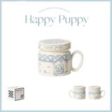  Cốc Gốm Vintage Có Nắp 