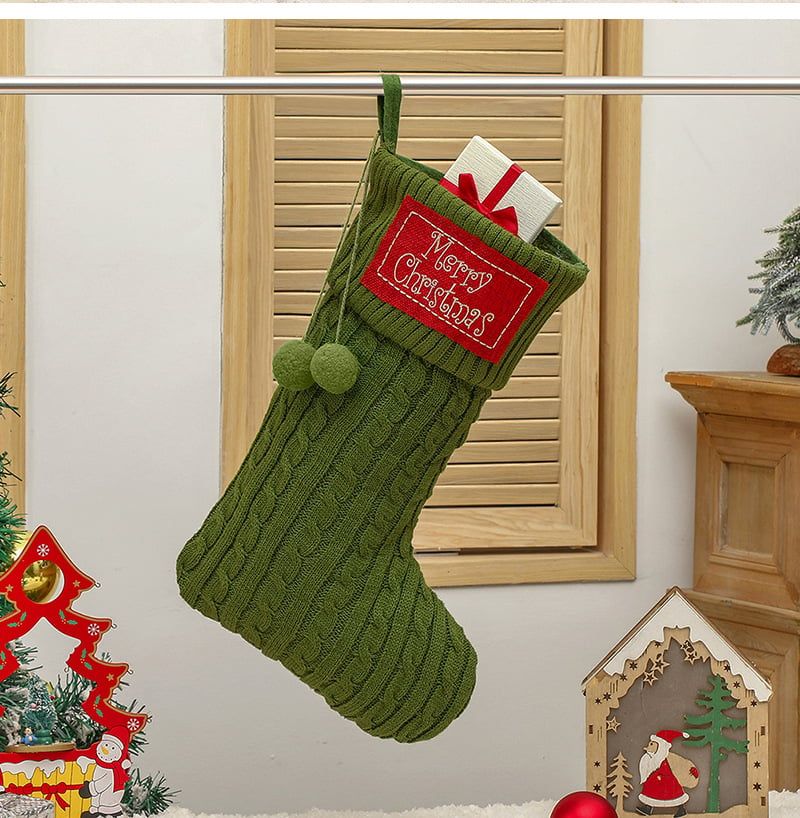  Túi Quà Đan Len Xmas 