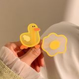  Kẹp Tóc Trứng, Vịt Vàng 