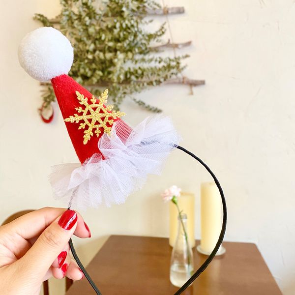  Bờm Mũ Ren Giáng Sinh 