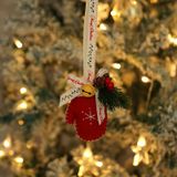  Treo Xmas Vải Dây Nơ 