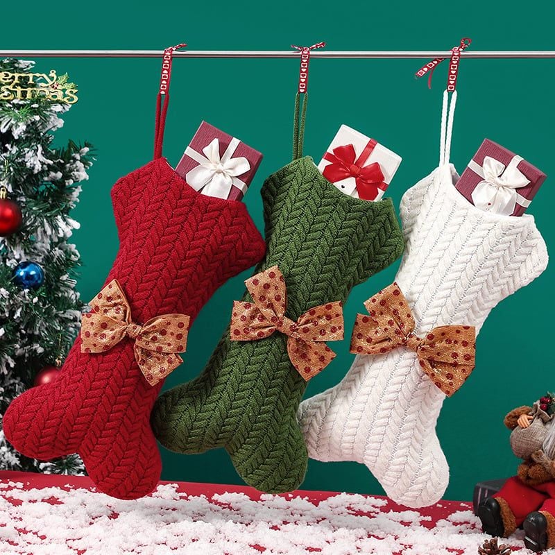  Túi Quà Đan Len Xmas 
