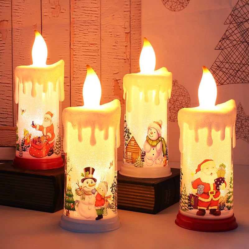  Nến Điện Tử Xmas 