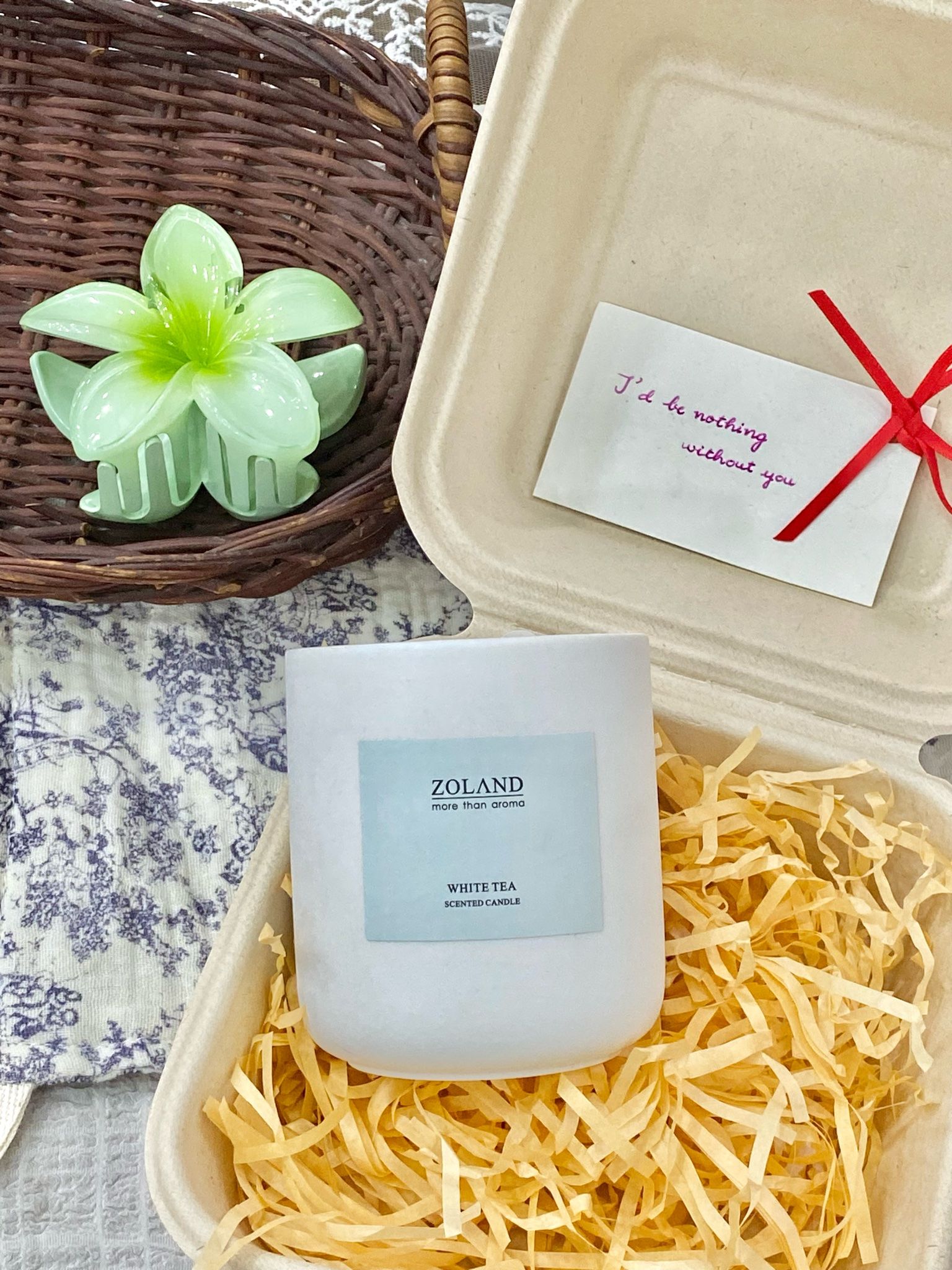  Nến Thơm Zoland Cốc Gốm 
