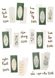  Bookmark Thêu Oimu 