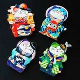  Dán Tủ Lạnh Mèo Lễ Hội 