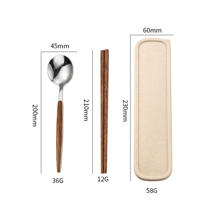  Bộ Đồ Ăn Texture (Kèm Hộp) 