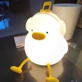  Đèn Ngủ Vịt Silicon 
