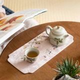  Tấm Trải Bàn Trà Hoa Thêu 