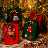 Túi Quà Vải Nỉ Xmas 