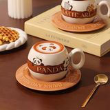  Cốc Gốm Latte Panda 