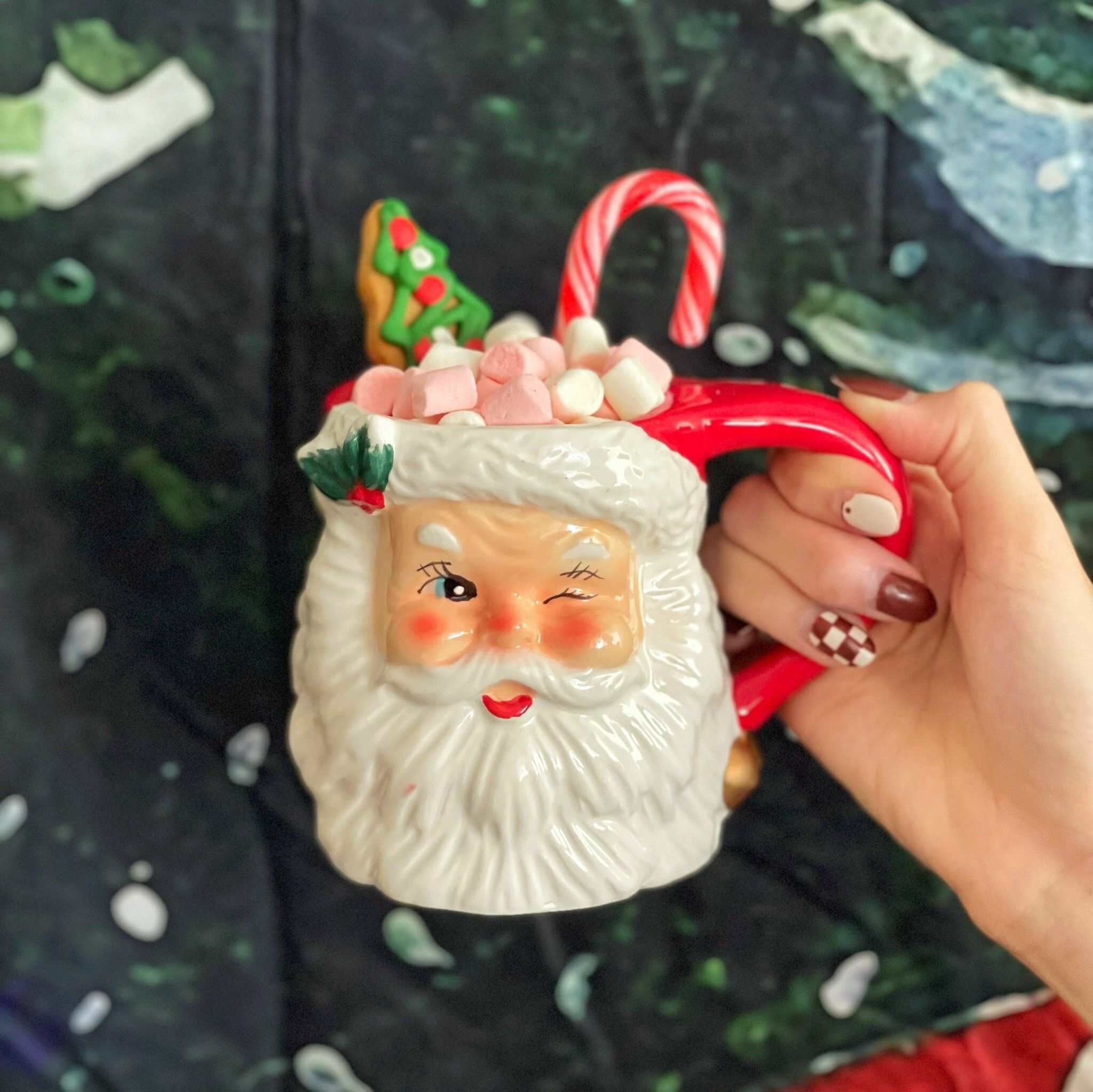  Cốc Santa Nháy Mắt 