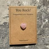  Đá Tinh Thể Trái Tim 