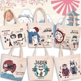  Túi Vải Canvas Mèo Neko Japan 